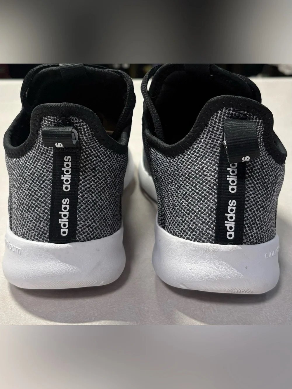 adidas Cloudfoam Pure 2.0 Grey / Black Womens Shoes size 9